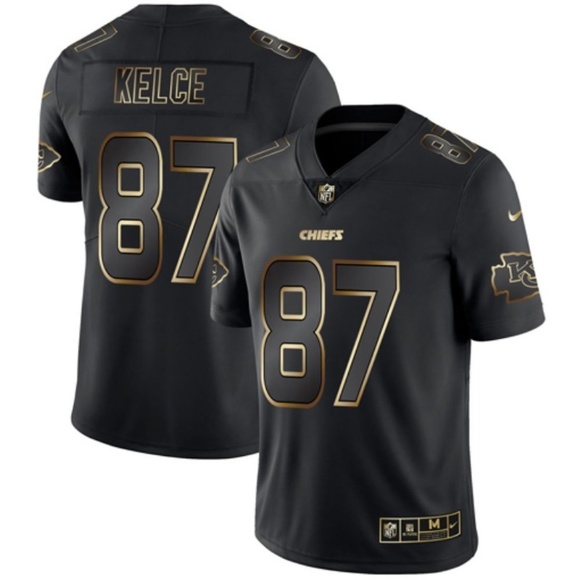 Black and gold chiefs jersey Clearance